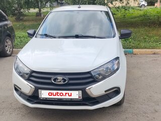 2021 Lada (ВАЗ) Granta I Рестайлинг, белый, 710000 рублей, вид 2