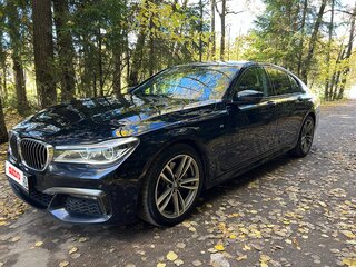 2018 BMW 7 серии 740d xDrive VI (G11/G12), чёрный, 4500000 рублей, вид 4