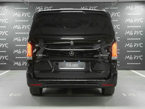 2026 Mercedes-Benz V-Класс 300 d длинный III (W447) Рестайлинг 2, чёрный - вид 5