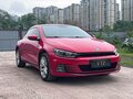 2015 Volkswagen Scirocco III Рестайлинг, красный - вид 1