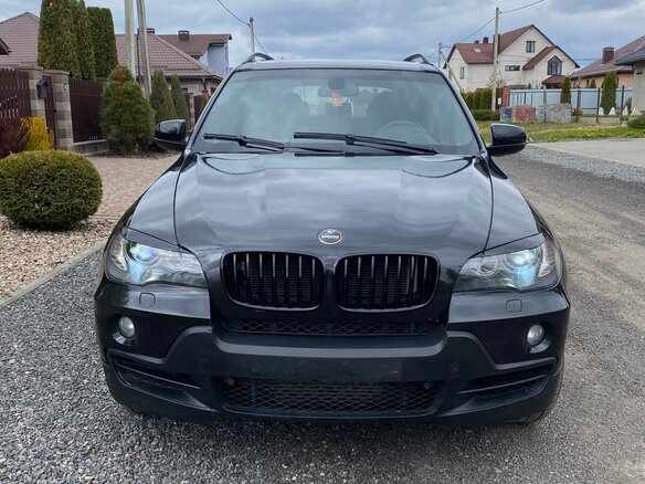 2008 BMW X5 30d II (E70), чёрный, 1300000 рублей - вид 1