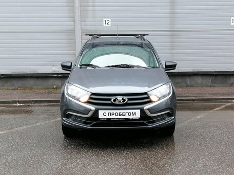 2021 Lada (ВАЗ) Granta I Рестайлинг, серый, 569000 рублей, вид 3