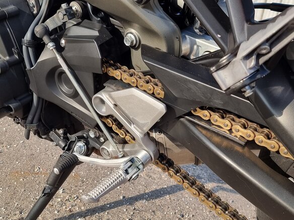 2014 Yamaha MT-09 (FZ-09), оранжевый, 500000 рублей - вид 12