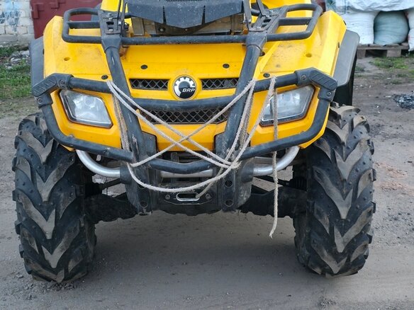 2007 BRP Can-Am Outlander 800, жёлтый, 620000 рублей