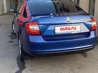 2019 Skoda Rapid I Рестайлинг, синий, 1200000 рублей, вид 3