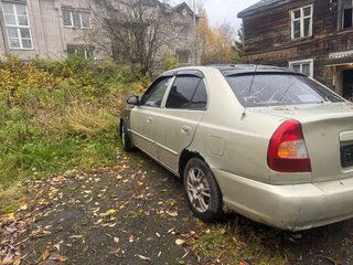 2006 Hyundai Accent ТагАЗ II, бежевый, 95000 рублей, вид 2