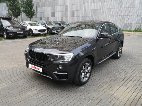 2018 BMW X4 20i I (F26), серый - вид 4
