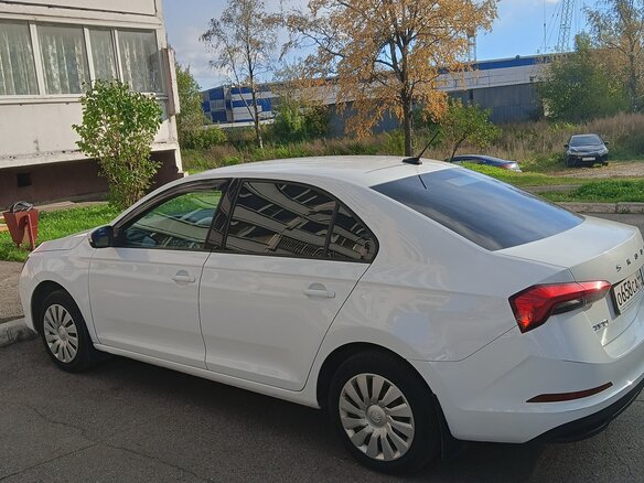 2020 Skoda Rapid II, белый - вид 2