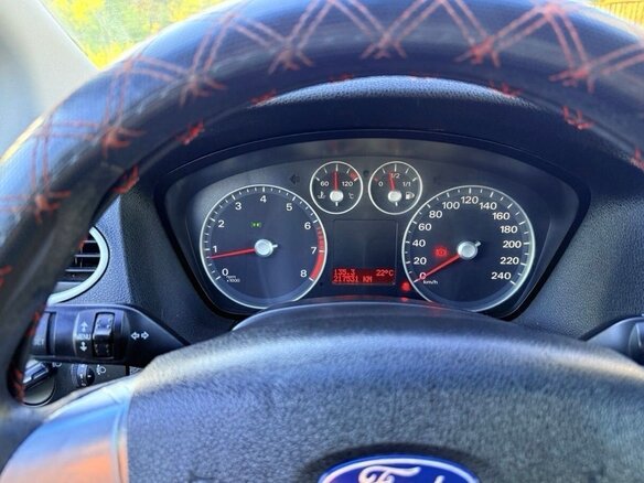 2007 Ford Focus II, чёрный - вид 4