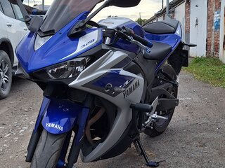2015 Yamaha YZF-R3, синий, 530000 рублей, вид 1