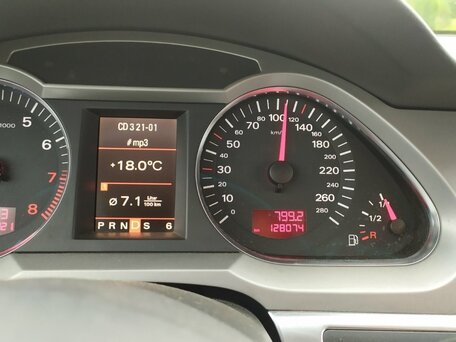 2006 Audi A6 III (C6), чёрный, 1500000 рублей, вид 4