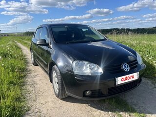 2007 Volkswagen Golf V, чёрный, 555000 рублей, вид 3