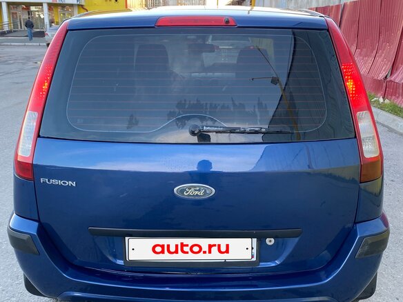 2007 Ford Fusion I Рестайлинг, синий, 370000 рублей - вид 2