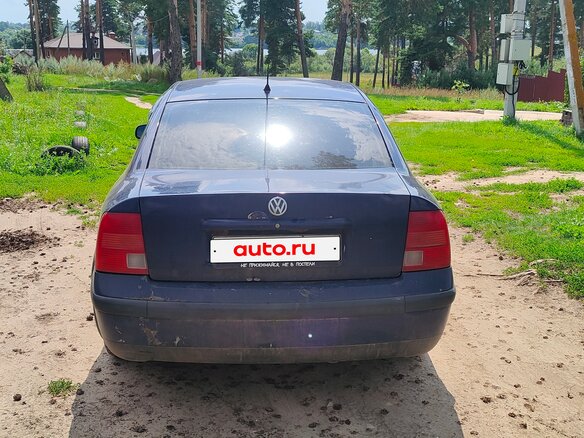 1997 Volkswagen Passat B5, синий - вид 2