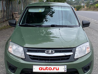 2016 Lada (ВАЗ) Granta I, зелёный, 435000 рублей, вид 1