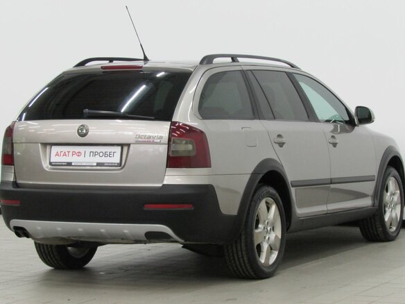 2010 Skoda Octavia Scout II (A5) Рестайлинг, серый - вид 4