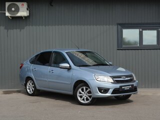 2018 Lada (ВАЗ) Granta I, синий, 559888 рублей, вид 4