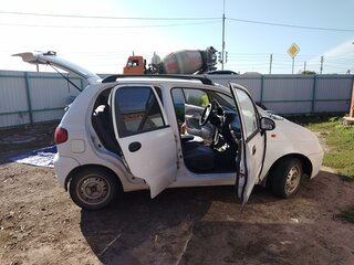 2009 Daewoo Matiz I Рестайлинг, белый, 180000 рублей, вид 4