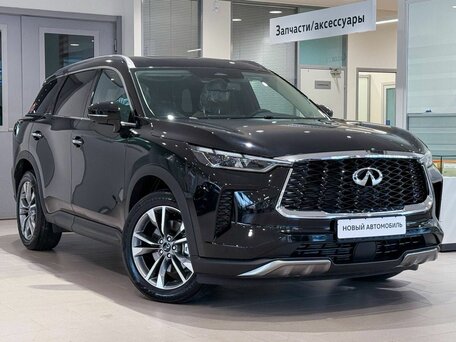 2026 Infiniti QX60 II, чёрный, 6520000 рублей, вид 3
