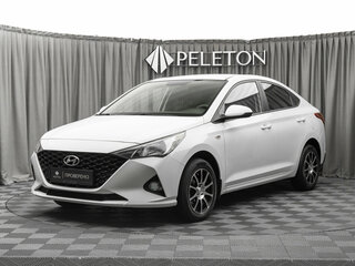 2022 Hyundai Solaris II Рестайлинг, белый, 1640000 рублей, вид 1