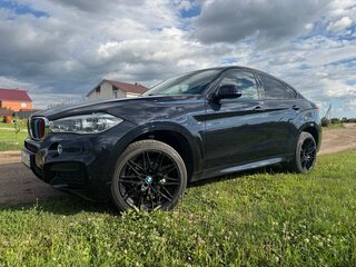 2016 BMW X6 30d II (F16), чёрный, 4200000 рублей, вид 1