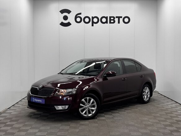 2013 Skoda Octavia III (A7), красный, 1079000 рублей