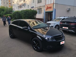 2008 Opel Astra GTC H Рестайлинг, чёрный, 380000 рублей, вид 4