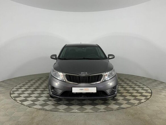 2014 Kia Rio III, серый - вид 1