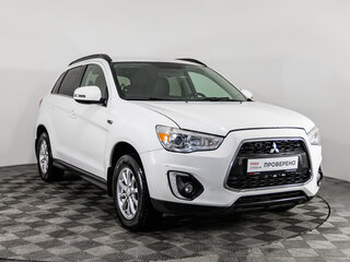 2014 Mitsubishi ASX I Рестайлинг, белый, 1099000 рублей, вид 3