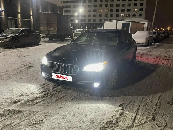 2015 BMW 7 серии 730d xDrive V (F01/F02/F04) Рестайлинг, чёрный, 2400000 рублей - вид 9