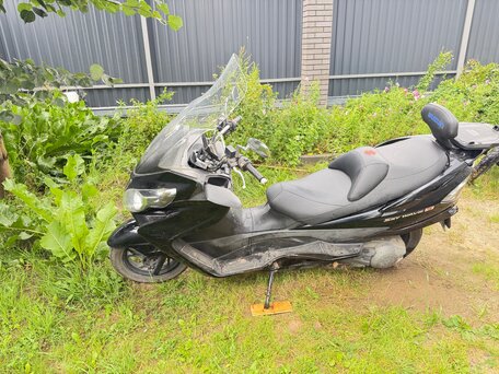 2008 Suzuki Burgman (SkyWave) 250, чёрный, 200000 рублей, вид 1