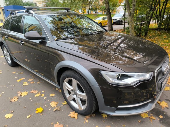 2013 Audi A6 IV (C7), коричневый, 2100000 рублей - вид 9