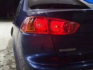 2008 Mitsubishi Lancer X, синий, 500000 рублей, вид 4
