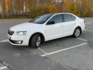 2014 Skoda Octavia III (A7), белый, 1330000 рублей, вид 3