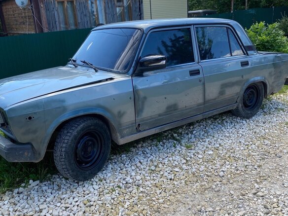 2011 Lada (ВАЗ) 2107, серый - вид 3