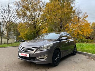 2016 Hyundai Solaris I Рестайлинг, серый, 730000 рублей, вид 2