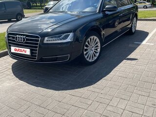2016 Audi A8 Long III (D4) Рестайлинг, чёрный, 2649000 рублей, вид 1