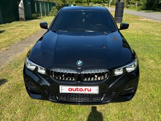 2019 BMW 3 серии 320i VII (G2x), чёрный, 3600000 рублей, вид 3