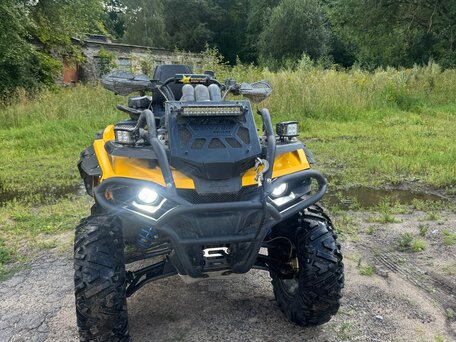 2020 Stels ATV-800 Guepard Trophy, жёлтый, 649000 рублей, вид 1