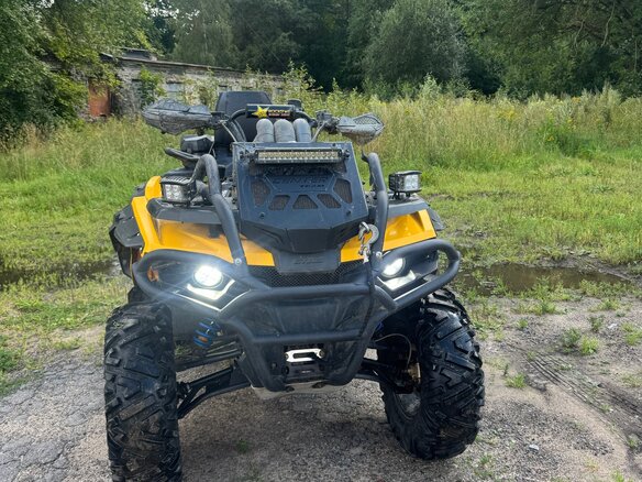 2020 Stels ATV-800 Guepard Trophy, жёлтый, 649000 рублей