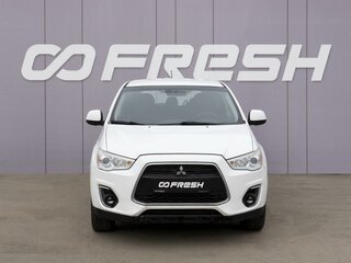 2013 Mitsubishi ASX I Рестайлинг, белый, 999000 рублей, вид 3