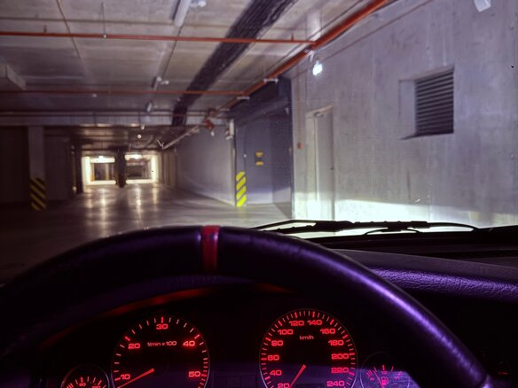 1997 Audi A6 I (C4), синий, 420000 рублей - вид 8