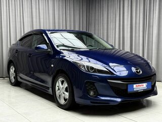 2012 Mazda 3 II (BL) Рестайлинг, синий, 899000 рублей, вид 1