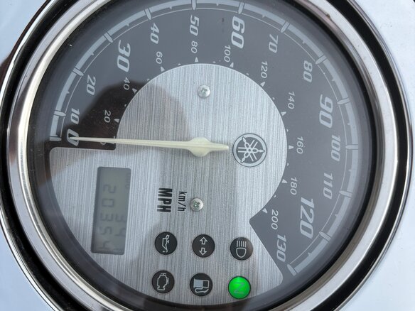 2009 Yamaha XVS950, синий, 650000 рублей - вид 8