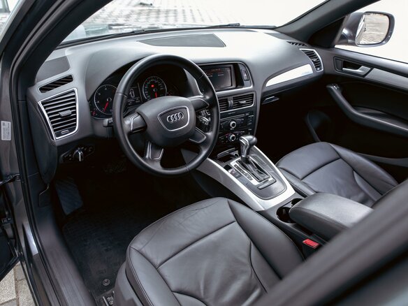 2014 Audi Q5 I (8R) Рестайлинг, серый - вид 12