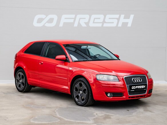 2007 Audi A3 II (8P) Рестайлинг 1, красный, 754000 рублей