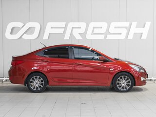 2016 Hyundai Solaris I Рестайлинг, красный, 729000 рублей, вид 5