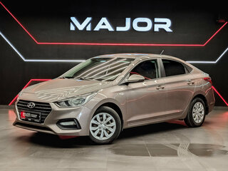 2018 Hyundai Solaris II, коричневый, 1270000 рублей, вид 1