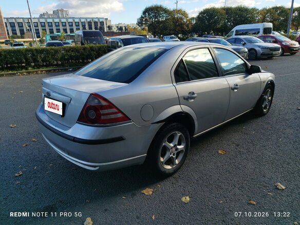 2005 Ford Mondeo III Рестайлинг, серебристый, 140000 рублей - вид 5