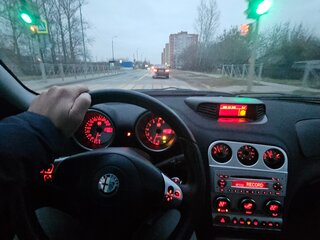 2003 Alfa Romeo 156 I Рестайлинг 1, красный, 300000 рублей, вид 1